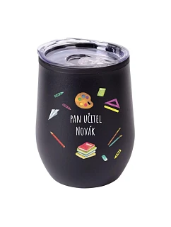 Personalizovaný termohrnek "BOWL" pro paní učitelku/pana učitele (pomůcky)
