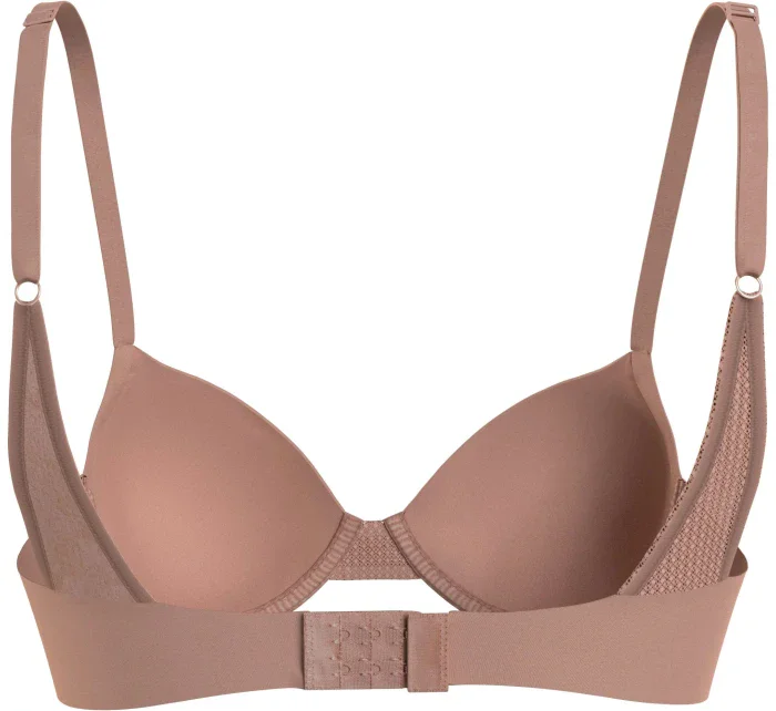Dámská podprsenka LIGHTLY LINED DEMI 000QF9005E FSR make-up - Calvin Klein
