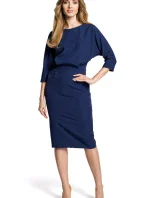 Dámské šaty M360 tmavě modré - Made Of Emotion XL