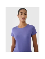 Dámské tréninkové tričko regular rychleschnoucí 4F 4FRSS25TFTSF1235-32S Dámské tréninkové tričko regular rychleschnoucí 4F 4FRSS25TFTSF1235-32S