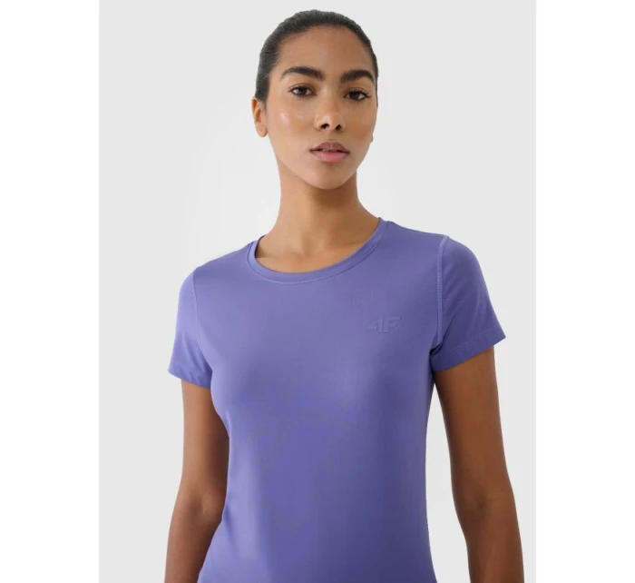 Dámské tréninkové tričko regular rychleschnoucí 4F 4FRSS25TFTSF1235-32S Dámské tréninkové tričko regular rychleschnoucí 4F 4FRSS25TFTSF1235-32S