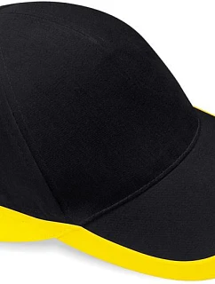 B 171 5 panelová  kšiltovka black/yellow model 22481676 - Beechfield