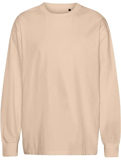T Oversize bio IC tričko s dlouhým rukávem "Tiger" sand model 22452001 - Neutral