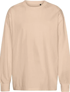 Neutral T 60050 Oversize bio IC tričko s dlouhým rukávem "Tiger" 77.T050 sand