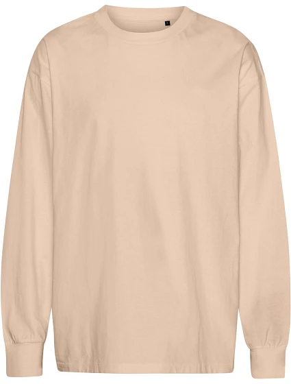 Neutral T 60050 Oversize bio IC tričko s dlouhým rukávem "Tiger" 77.T050 sand Neutral T 60050 Oversize bio IC tričko s dlouhým rukávem "Tiger" 77.T050 sand