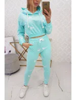 Sada s potiskem pistole mint Sada s potiskem pistole mint