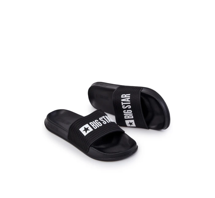 Pánské pantofle Big Star model 21579810 Černé - Big Star Shoes