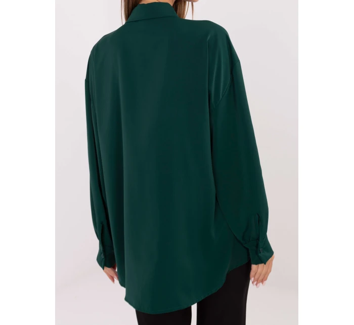 Bluzka IT BZ model 21768569 ciemny zielony - FPrice Bluzka IT BZ model 21768569 ciemny zielony - FPrice