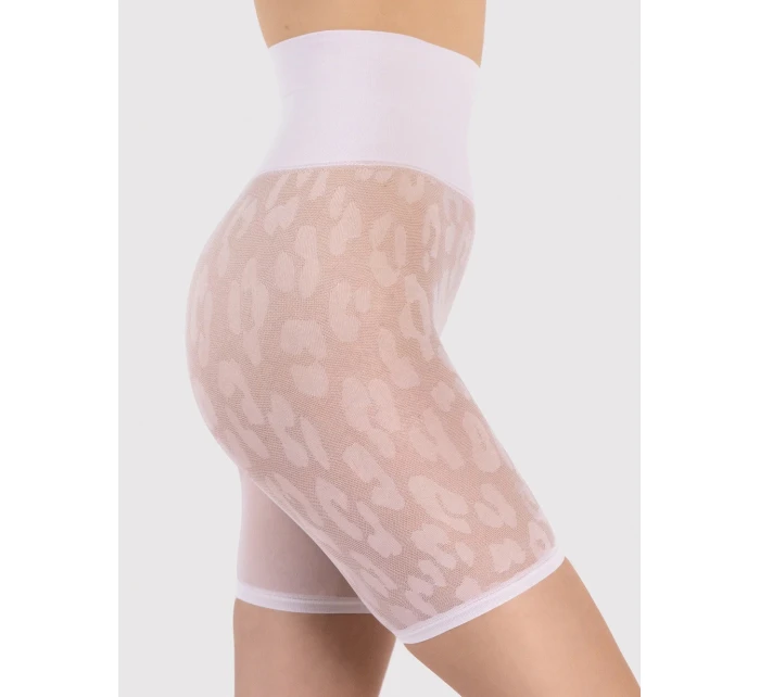 Dámské kalhotkové šortky M0012 Cristina 30 Den Bílá vzor - Fiore