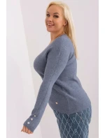 Svetr plus size model 190091 Factory Price
