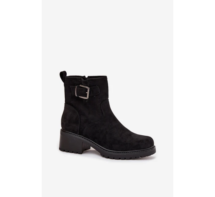 Boty na podpatku  model 217814 Step in style