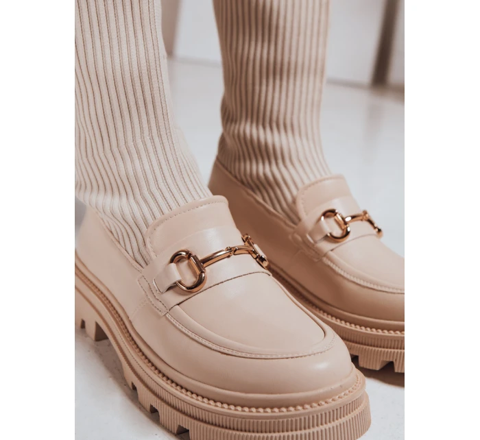 Dámské ponožkové boty béžové FashionStreet ZY1323