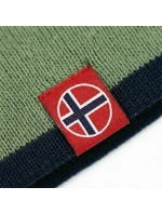 Trollkids Dětská zimní čepice pletená dívčí/chlapecká zelená (920-335)