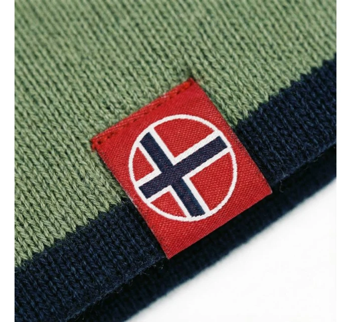 Trollkids Dětská zimní čepice pletená dívčí/chlapecká zelená (920-335)