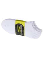 Skechers 3pk No Show Stretch Socks S101715-WHT White 41-46 Skechers 3pk No Show Stretch Socks S101715-WHT White 41-46