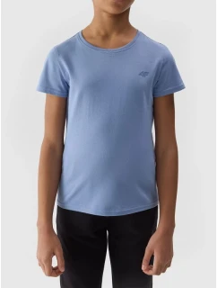 Dívčí tričko ze 100% bavlny 4F Junior