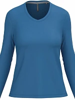 Kariban K 382 Dámské tričko do V s dl. rukávem 20.K382 light royal blue