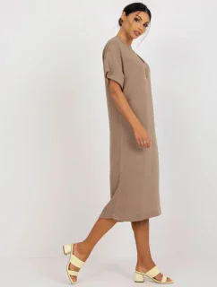 Sukienka TW SK BE model 18496729 ciemny bezowy - FPrice