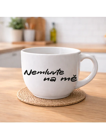 NEMLUVTE NA MĚ - keramický hrnek 400 ml