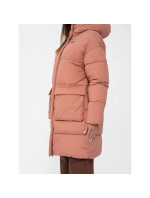 Dámský kabát model 19368081 Pudr růžová - 4F