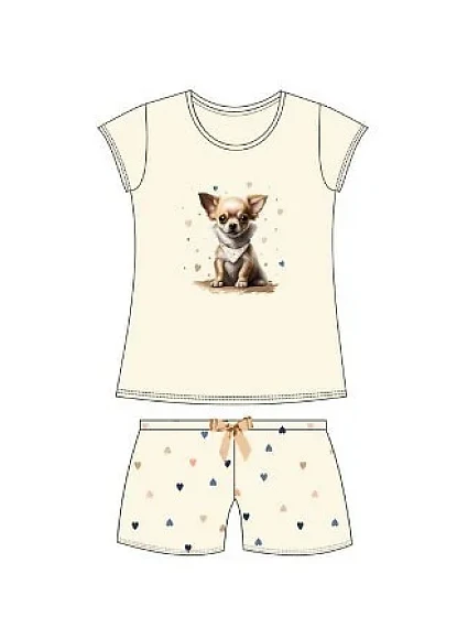 Dívčí pyžamo Kids Girl kr/r 86128 model 20844277 - Cornette Dívčí pyžamo Kids Girl kr/r 86128 model 20844277 - Cornette