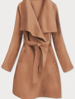 Minimalistický dámský velbloudí kabát (747ART)