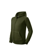 Dětská mikina Trendy Zipper (vojenská) Dětská mikina Trendy Zipper (vojenská)