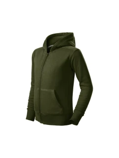 Dětská mikina Trendy Zipper (vojenská)