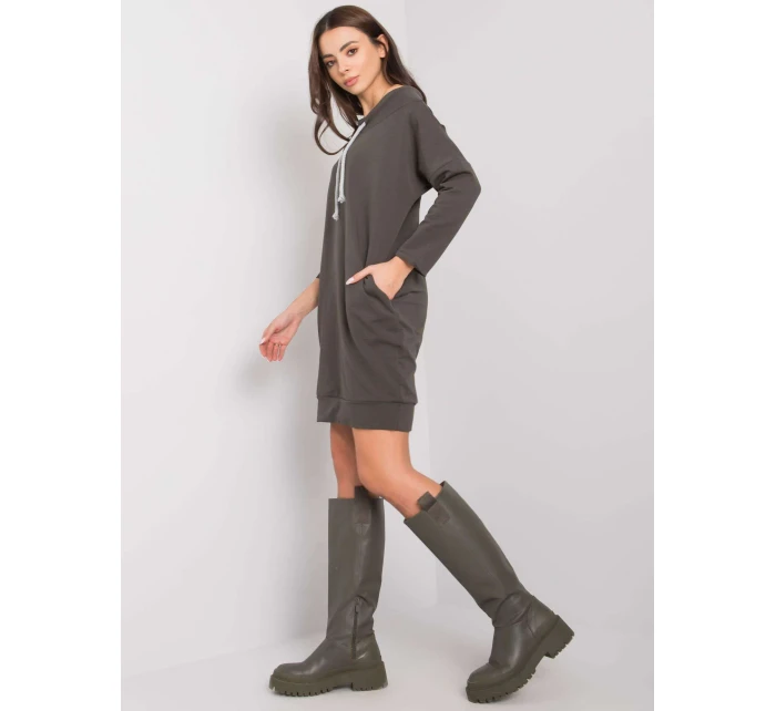 Šaty RV SK 4597 1.97 tmavá khaki