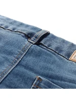 Dámské džíny s vysokým pasem nax NAX DAWEA dk.metal blue