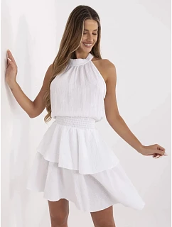 Šaty MI SK 92166.71P bílé - Fprice