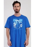 Pánská noční košile s krátkým rukávem Mountain
