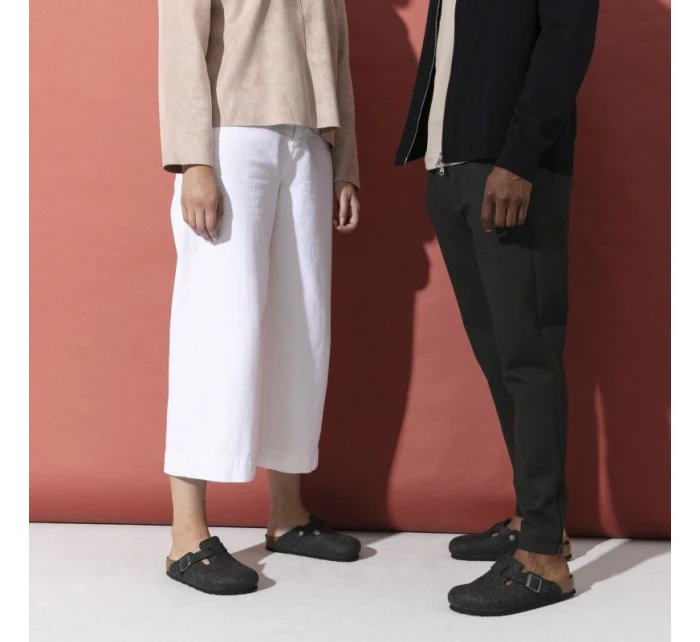 Žabky Birkenstock Boston FE Anthrazite 160371