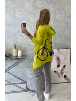 Mikina Kiwi s potiskem kola Mikina Kiwi s potiskem kola