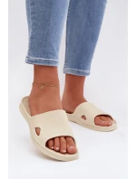 Klasické dámské béžové pantofle model 21997768 - Boto Klasické dámské béžové pantofle model 21997768 - Boto