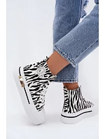 Dámské tenisky na platformě Zebra Meloria Dámské tenisky na platformě Zebra Meloria
