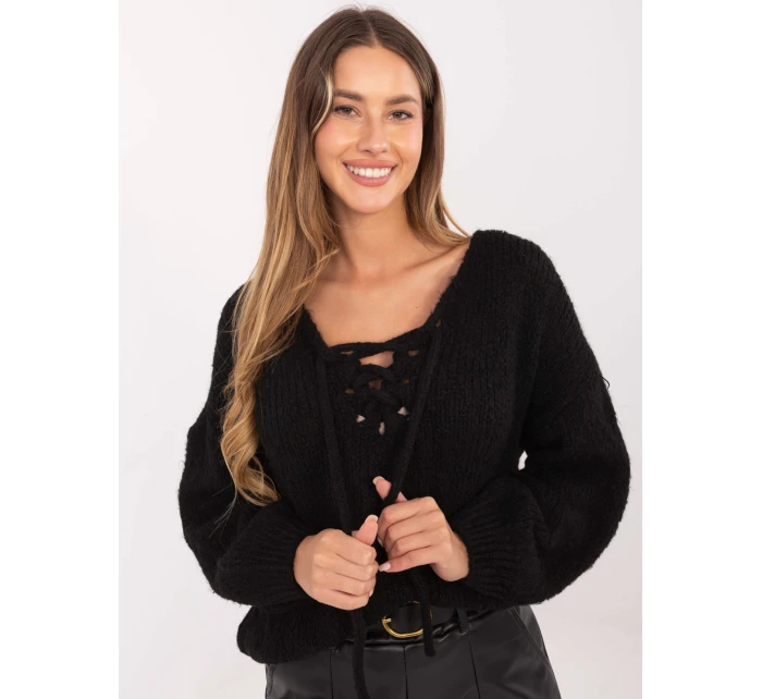 Jumper MI SW 0919.18 černý Jumper MI SW 0919.18 černý