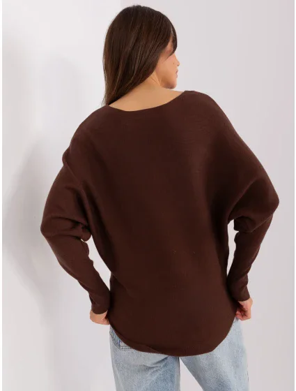 PM SW PM 3588 jumper.00X tmavě hnědá PM SW PM 3588 jumper.00X tmavě hnědá