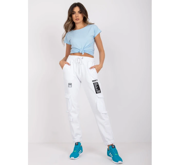 Tepláky RV DR 7461.03 bílá