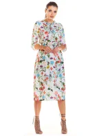 Denní šaty model M201 květovaný vzor Infinite You