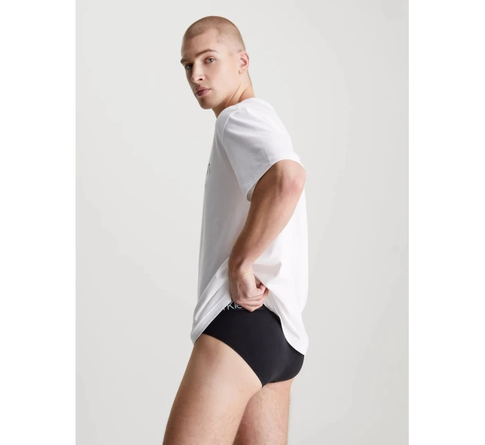 Pánské tričko na spaní S/S CREW NECK 000NM2501E 100 bílé - Calvin Klein