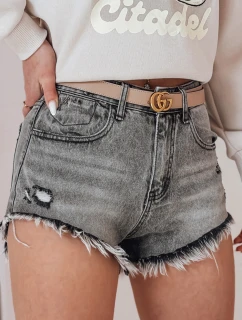 Dámské džínové šortky SHORT LIFE grey FashionStreet SY0478