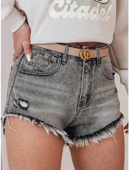 Dámské džínové šortky SHORT LIFE grey FashionStreet SY0478