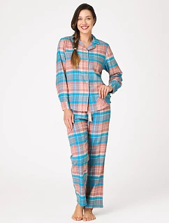 Pyžamo LNS  dlouhé rukávy, velikosti rozepínací model 22351042 - Key