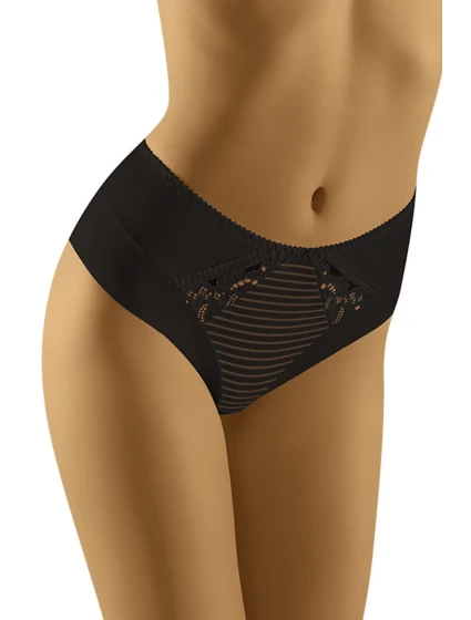 Dámské kalhotky model 17225131 black WOLBAR - Wol-Bar Dámské kalhotky model 17225131 black WOLBAR - Wol-Bar