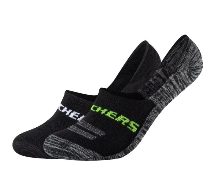 Skechers 2PPK Ventilační ponožky SK44008-9997 Black 35-38 Skechers 2PPK Ventilační ponožky SK44008-9997 Black 35-38