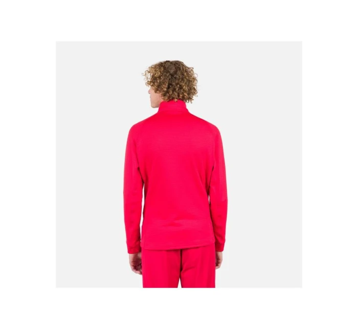 Rossignol Blackside Fleece Fz mikina červená Rossignol Blackside Fleece Fz mikina červená