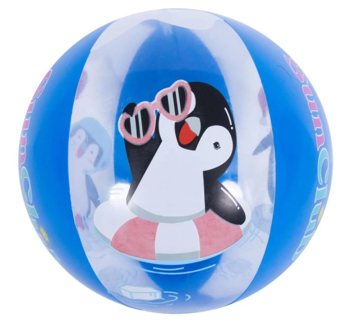 PLÁŽOVÝ NAFUKOVACÍ MÍČ 50CM TUČŇÁK MAGIC INK 53060