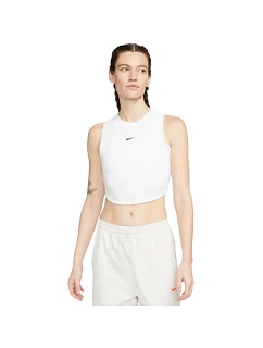 Nike Sportswear Chill Knit dámské tričko bílé FB8279 100