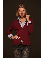 Daiber JN 660 Dámský pletený cardigan s výstřihem do V 02.0660 camel Daiber JN 660 Dámský pletený cardigan s výstřihem do V 02.0660 camel